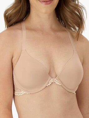 Maidenform Women's Racerback Bra Underwire Lightly Lined, Front Close 40C 7219